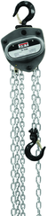 L-100-50WO-15, 1/2 Ton Hand Chain Hoist with 15' Lift & Overload Protection - Benchmark Tooling