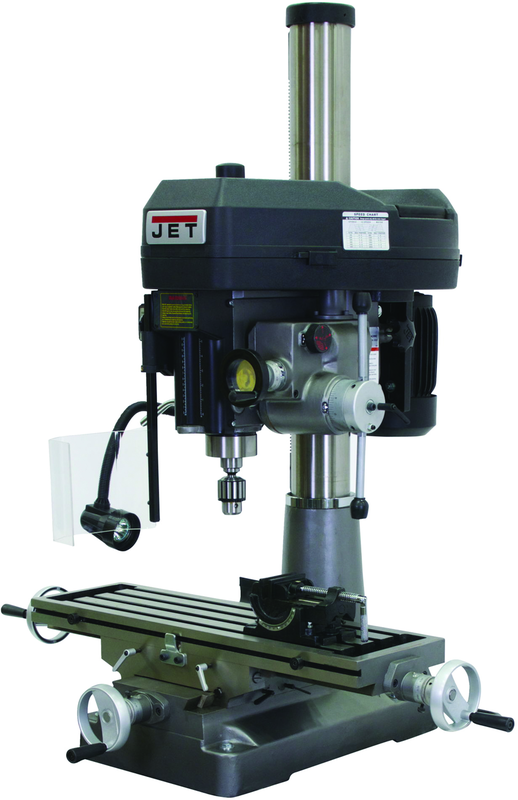 JMD-18PFN Mill/Drill With Power Downfeed 115/230V 1PH - Benchmark Tooling