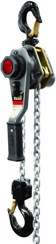 JLH Series 1-1/2 Ton Lever Hoist, 10' Lift with Overload Protection - Benchmark Tooling