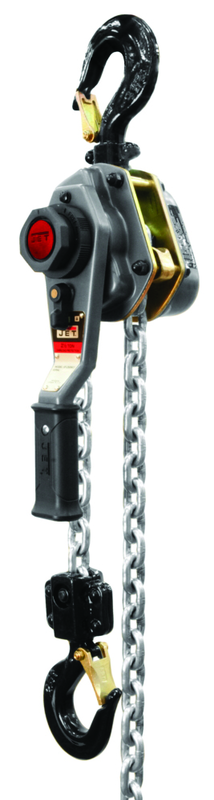 JLH Series 2-1/2 Ton Lever Hoist, 10' Lift with Overload Protection - Benchmark Tooling