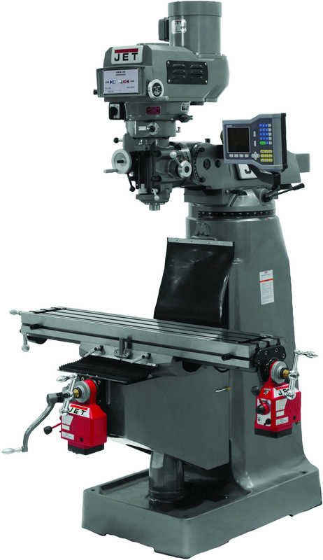 JTM-4VS Mill With X and Y-Axis Powerfeeds - Benchmark Tooling