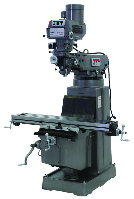 JTM-1050 Mill With ACU-RITE 200S DRO With X-Axis Powerfeed - Benchmark Tooling