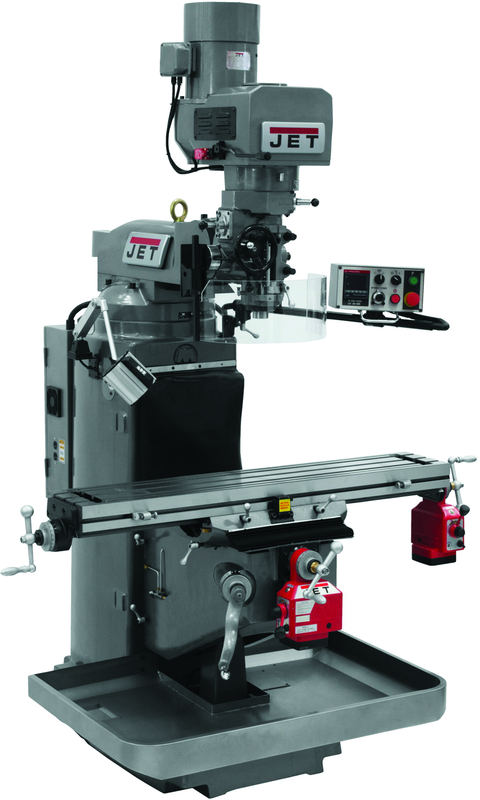 JTM-949EVS Mill With X and Y-Axis Powerfeeds - Benchmark Tooling