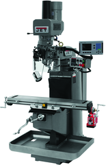 JTM-949EVS Mill With Acu-Rite 200S DRO With X-Axis Powerfeed and Air Powered Drawbar - Benchmark Tooling