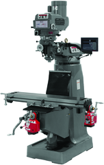 JTM-2 Mill With 3-Axis Newall DP700 DRO (Quill) With X and Y-Axis Powerfeeds - Benchmark Tooling