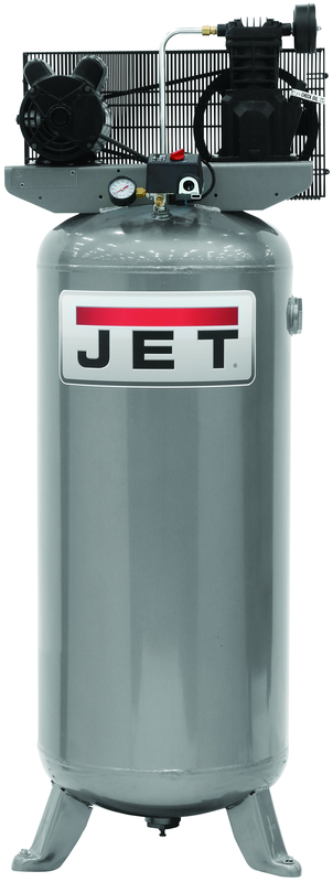 JCP-601 - 60 Gal.- Single Stage - Vertical Air Compressor - 3.2HP, 230V, 1PH - Benchmark Tooling