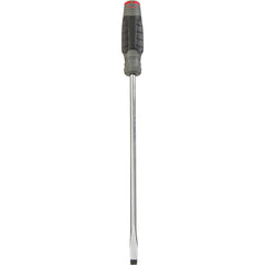 Proto DuraTek Slotted Round Bar Screwdriver - 3/8″ × 12″ - Benchmark Tooling