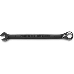 Proto Black Chrome Combination Reversible Ratcheting Wrench 6 mm - Spline - Benchmark Tooling