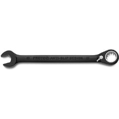 Proto Black Chrome Combination Reversible Ratcheting Wrench 12 mm - Spline - Benchmark Tooling