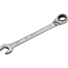 ‎Proto Full Polish Combination Reversible Ratcheting Wrench 8 mm - 12 Point - Benchmark Tooling