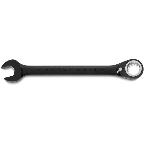 Proto Black Chrome Combination Reversible Ratcheting Wrench 7/32″ - Spline - Benchmark Tooling