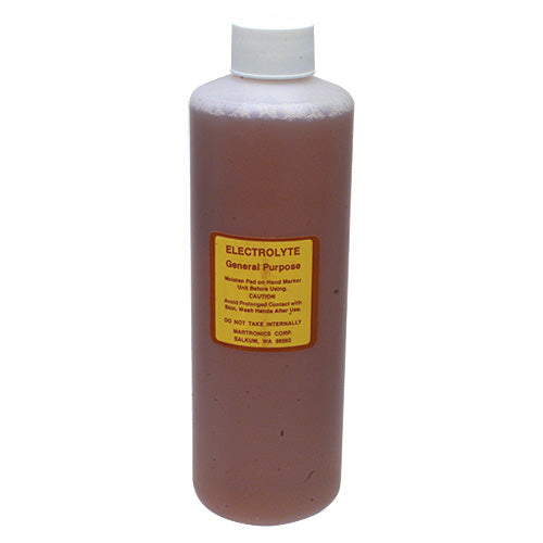 Electrolyte Solution - 16 oz - General Purpose - Benchmark Tooling