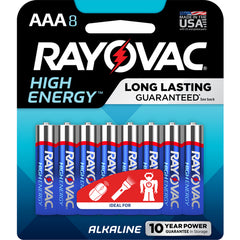 AAA High Energy Alkaline Batt-8Pk - Benchmark Tooling