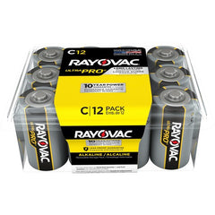 C Size Ultrapro Alkaline Batt-12Pk - Benchmark Tooling