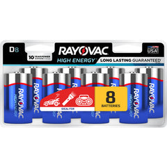 D High Energy Alkaline Batt-8Pk - Benchmark Tooling