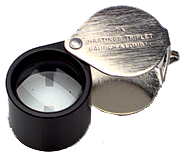 #816168 - 7X Power - 19.8mm Round - Hastings Triplet Folding Magnifier - Benchmark Tooling