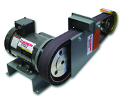 Belt Grinder - #BG248; 2 x 48'' Belt; 1/2HP; 110V, 1PH Motor - Benchmark Tooling