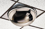 22" Dome- 2x4' 360° Drop-In Ceiling Mount - Safety Mirror - Benchmark Tooling