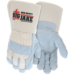 BigJake Dbl leather palm & fingers gaunt - X-LARGE