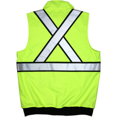 BODY WARMER CSA LIME M