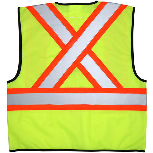 POLY LIME VEST 4 1/2″ 2X