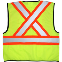 POLY LIME VEST 4 1/2″ 2X