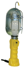 Incandescent Work Light; 50'; 16/3 Metal Cage - Benchmark Tooling