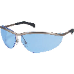 Safety Glasses - Light Blue Lens - Metal Frame - KD2 Style - Benchmark Tooling