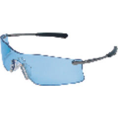 Safety Glasses - Light Blue - Anti-Fog Lens - Metal T4 Style - Benchmark Tooling