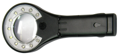 Lighted Handheld Magnifier - LED Bulb - Benchmark Tooling