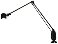 Floating Arm Led Dim Spot Light - Clamp Mount - 34" OAL - Benchmark Tooling