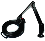 28" Arm 2.25X LED Mag Ben Bench Clamp, Floating Arm Circline - Benchmark Tooling