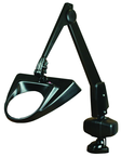 26" LED Magnifier 2.25X Clamp Base W/ Floating Arm Hi-Lighter - Benchmark Tooling