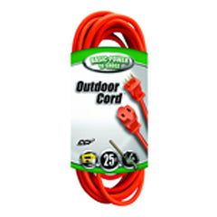 Extension Cord - 25' Medium Duty 1-Outlet (Outdoor Style) - Benchmark Tooling