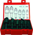 5 PC SET 90 DEG 6FL CARB CSINK - Benchmark Tooling