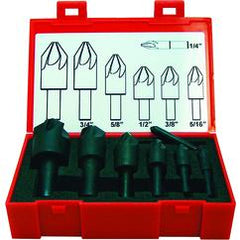 5 PC SET 100D 6FL CARB CSINK - Benchmark Tooling