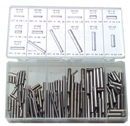 Dowel Pin Assortment - SS - 1/16 thru 1/4 Dia - Benchmark Tooling