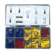 185 Piece - Electrical Terminal Assortment - Benchmark Tooling