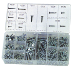 Self Tapping Screw Assortment - 6 thru 14 Dia - Benchmark Tooling