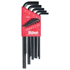 9 Pieces-1.5 mm-10 mm Long Arm Style - Hex Key Set - Benchmark Tooling