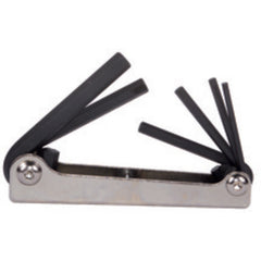 6 Pieces-3.0 mm-10 mm Fold Up Style - Hex Key Set - Benchmark Tooling