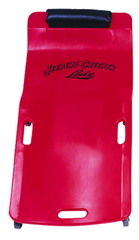Low Profile Plastic Creeper - Body-fitting Design - Red - Benchmark Tooling