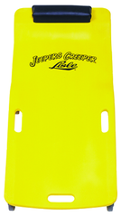 Low Profile Plastic Creeper - Body-fitting Design - Yellow - Benchmark Tooling
