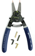 Retaining Ring Pliers -- Model #PL1600C1--3/32 - 25/32'' Ext. Capacity - Benchmark Tooling