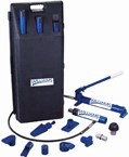 4 Ton Portable Industrial Hydraulic Maintenance Kit - Designed to applications of pushing; spreading; pressing and more - Packaged in Custom fitted rugged blow molded storage case. - Benchmark Tooling