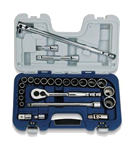 25 Piece - 1/2" Drive - Combination Kit - Benchmark Tooling