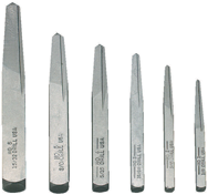 6 Pc. Screw Extractor Set (Comes in a Plastic Pouch) - Benchmark Tooling