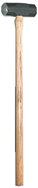 Sledge Hammer -- 8 lb; Hickory Handle; 2-1/4'' Head Diameter - Benchmark Tooling