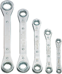 Snap-On/Williams (5 Piece) Straight Ratcheting Box Wrench Set - Inch - Benchmark Tooling