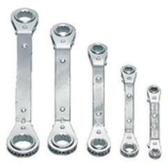 Snap-On/Williams (5 Piece) 25° Offset Straight Ratcheting Box Wrench Set - Benchmark Tooling